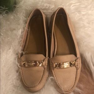 Nude/tan Coach Olive Loafers women’s size 8